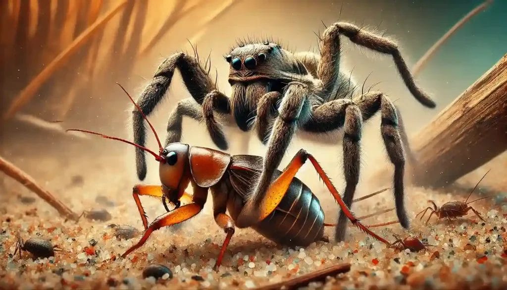 Behavior and Hunting Techniques of Wolf Spiders 