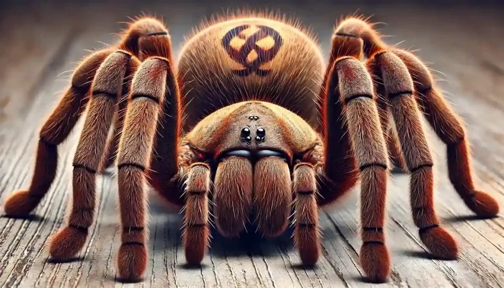 A close-up image of a Chilean Recluse Spider