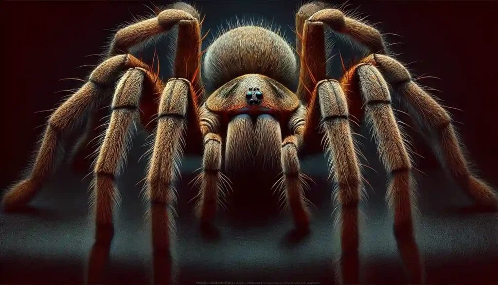 A close-up image of a Hobo Spider