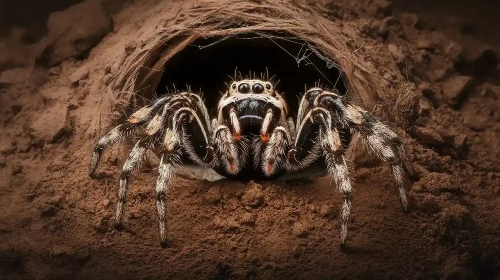 trapdoor spider habitat